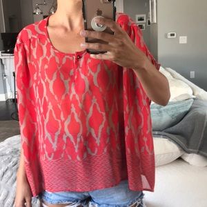 Coral top
